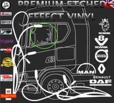 LORRY HGV TRUCK WINDOW GRAPHIC