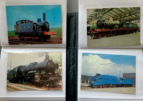 Railway album postcards - 78,