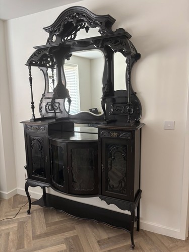 Antique victorian chiffonier - antique,