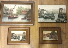 4  Vintage Kevin Platt Framed