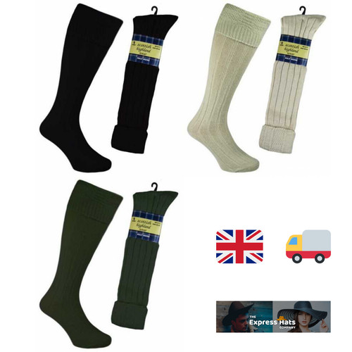 Mens kilt socks wool - socks, blend