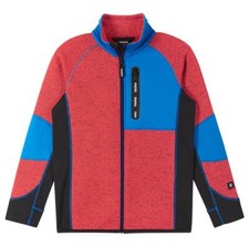 Reima Liukuen Kids FZ Fleece Tomato Red