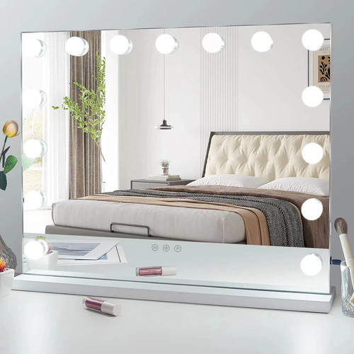Hollywood large makeup mirror - makeup,