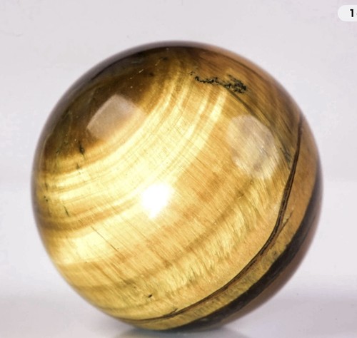Tigers eye crystal ball stone - eye,