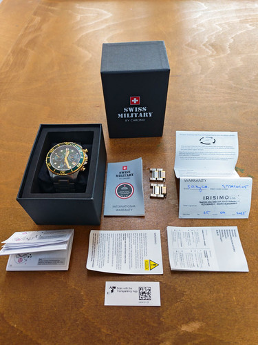 Swiss military chrono - chrono, xl
