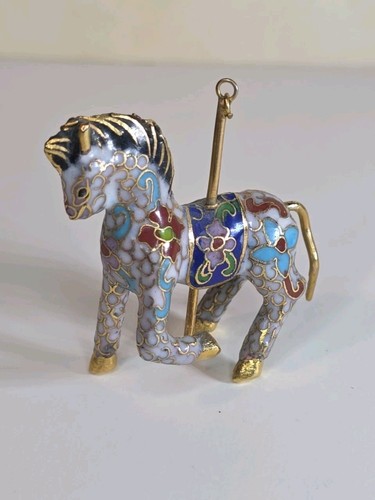 Carousel horse pendant - horse,