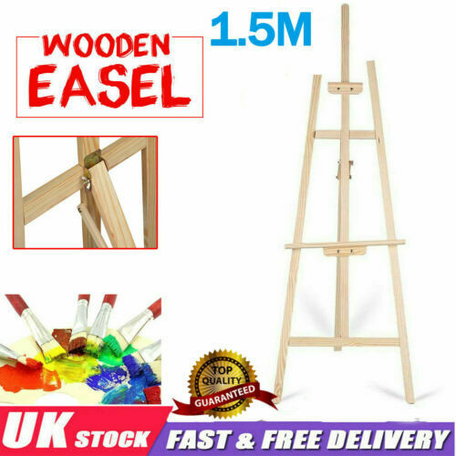 Studio wooden easel display - easel, a1