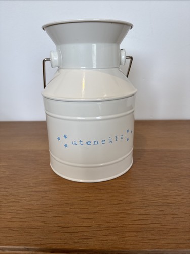 Kitchen utensil holder cream - holder,