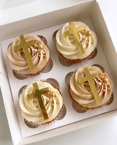 Cross cupcake cake toppers - cross,