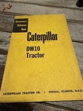 CAT Caterpillar DW10 Tractor Scraper Repair Shop Service Manual Book overhaul