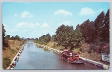 Postcard New York State Barge