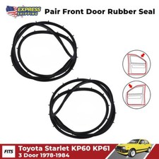Pair Front Door Rubber Seal