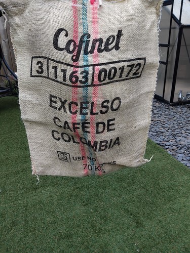One heavy jute colombian - one,