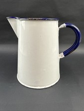 Vintage Rustic White Enamel