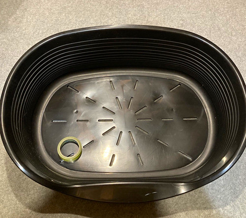 Large black plastic - large, dog