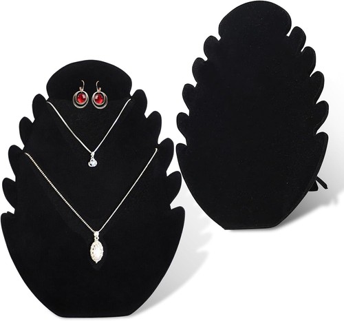 Pack black velvet necklace - 2,