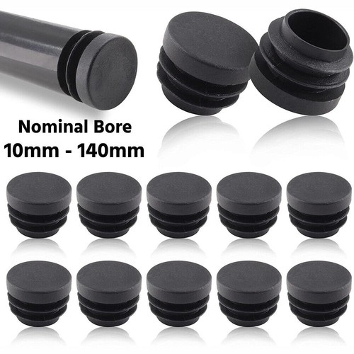 Round plastic tube - round, end