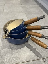 Le Creuset Vintage Cast Iron Saucepan Set
