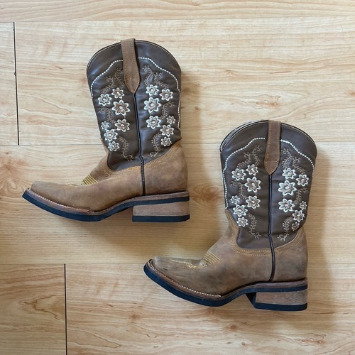Vintage cowboy boots brown - cowboy,