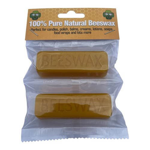 Yellow beeswax blocks 100 - 2,