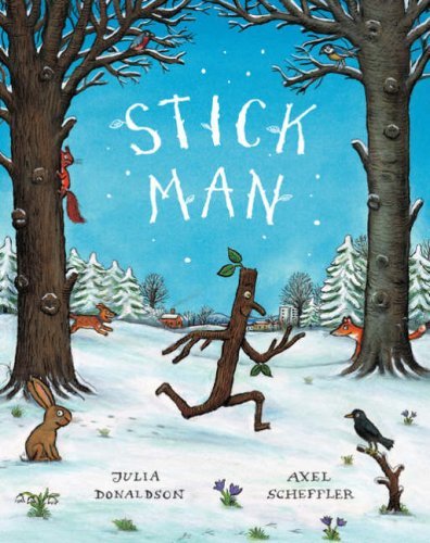 Stick man julia - man, by