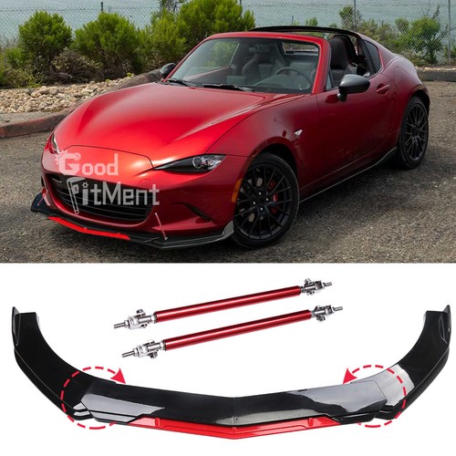 Gloss red front bumper - gloss,