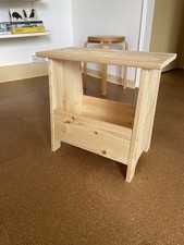 New IKEA PERJOHAN Wood Stool