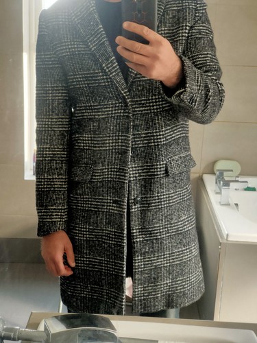 New mens wool mix - wool, coat