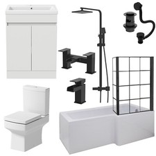 Bathroom Suite 1700 L Shape