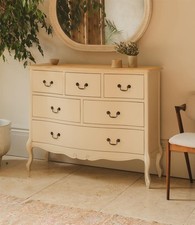 Cream Chest of Drawers Large