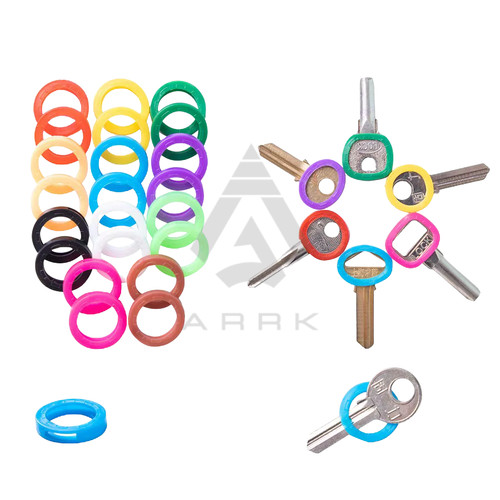 Coloured round key caps - round, cover