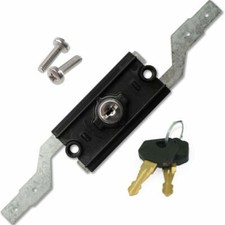 GLIDEROL Garage Roller Door Lock Mechanism with 2 Keys - New style 5" spares