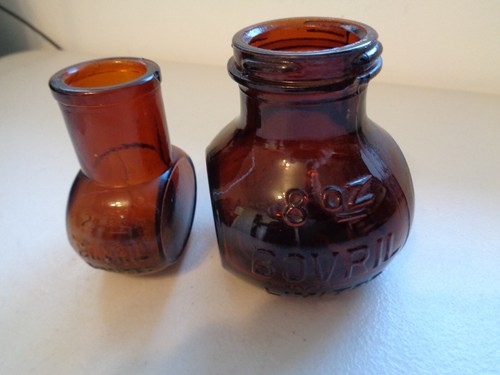 Vintage bovril glass - vintage,