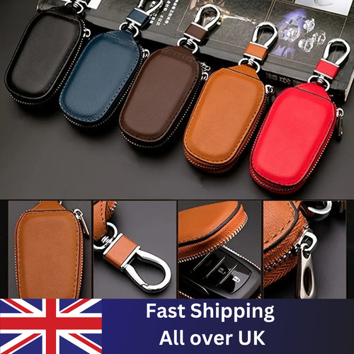 Leather car key - car,