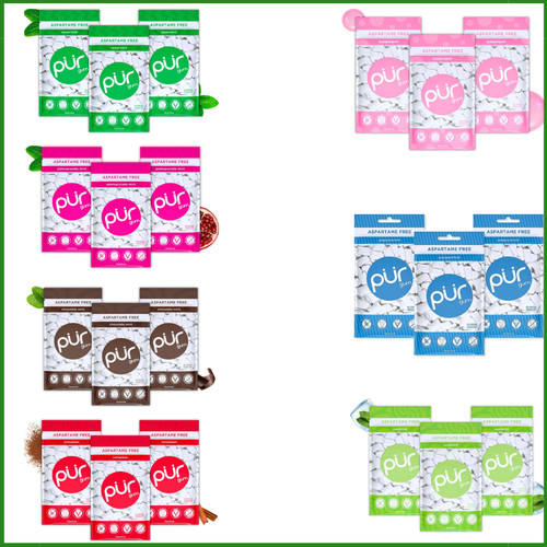 Pur 100 xylitol chewing - chewing, gum