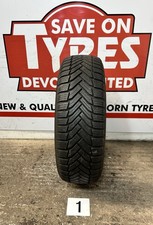 195/65R15 MICHELIN ALPIN TYRE 7MM PARTWORN USED 1956515 195 65 15