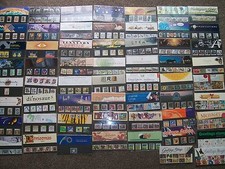 1990 1991 1992 1993 1994 1995 Commemorative Presentation Packs Pack Most at Face