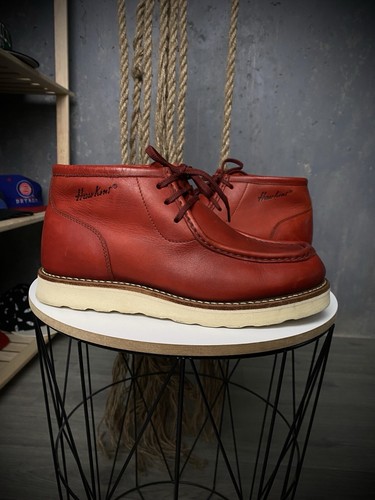 Hawkins men leather boots - leather,