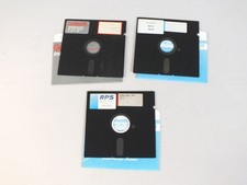 Three 5.25 Inch Floppy Disks -