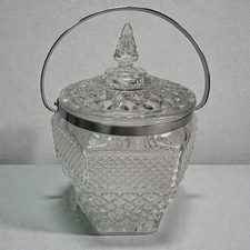 Vintage Cut Glass Ice Bucket