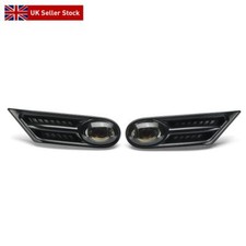 Pair For BMW Mini R56 R57 2007-13 Side indicator Light Repeater Scuttle Trim Kit