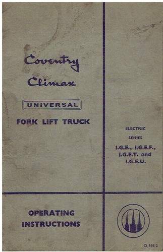 Coventry climax ige - ige, igef