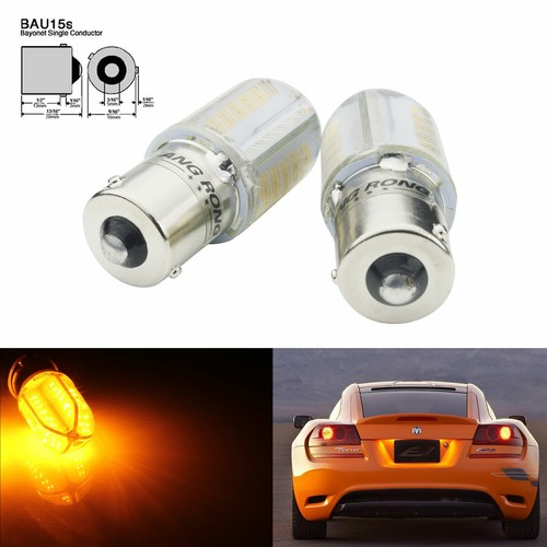 Bau15s py21w 581 cob led - 2x,