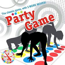 Twister Family Kid Children Classic Funny Party Body Game More Moves Indoor Game