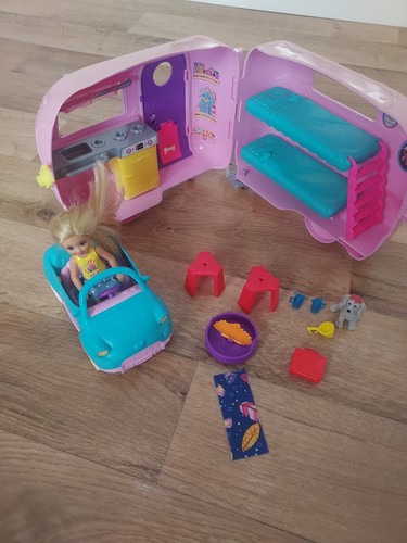 Barbie club chelsea - barbie, camper