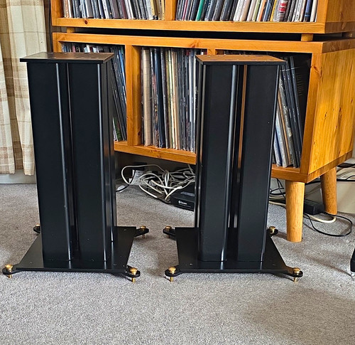 Custom built speaker - stands, in
