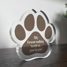 Personalised Pet Loss Gift Paw