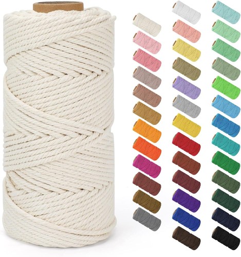 3mm 200m natural cotton - natural,
