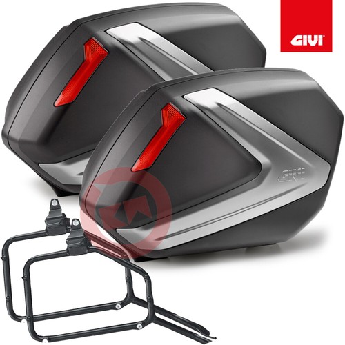 Pair side cases givi v37n - cases, +