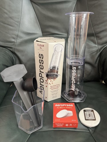 Aeropress clear barely - xl, (barely